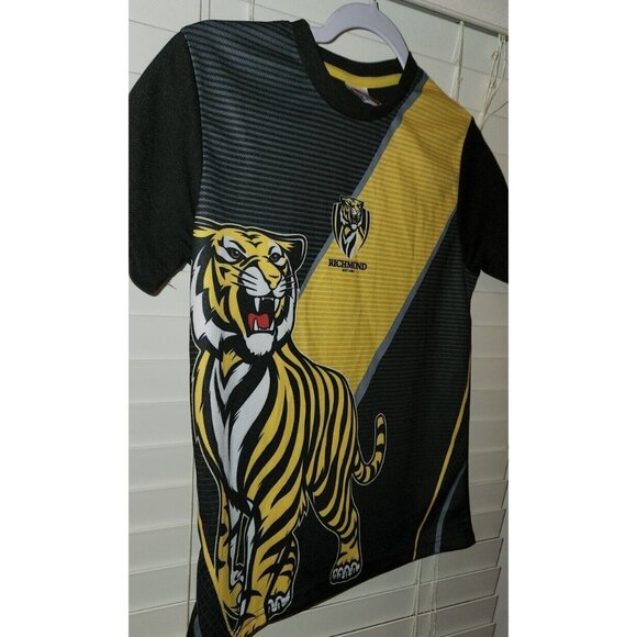 RICHMOND TIGERS afl youth shirt size 10 Australian Football League preowned B2 - Picture 6 of 11